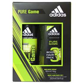 Adidas Men's Pure Game Duo Gift Set