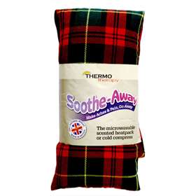 Soothe-Away Natural Wheat Scented Tartan Heatpack 1