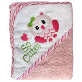 Griptight Hooded Towel Pink 0m+