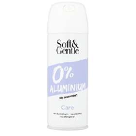 Soft & Gentle 0% Aluminium Dry Deodorant Care 150ml