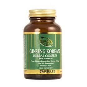 Vega Ginseng Korean Herbal Complex High Strength 60 Capsules