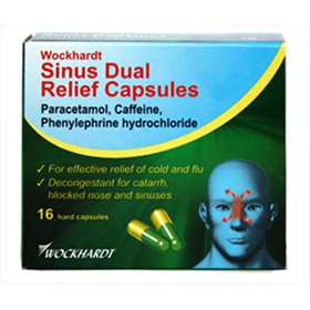 Wockhardt Sinus Dual Relief Capsules - 16