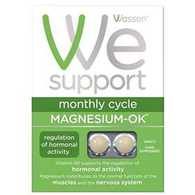 Wassen Support Monthly Cycle Magnesium Ok 30 Tablets