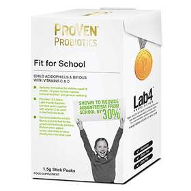 ProVen Probiotics Fit For School Child Acidophilus & Bifidus With Vitamin C & D - 28 x 1.5g Stick Packs