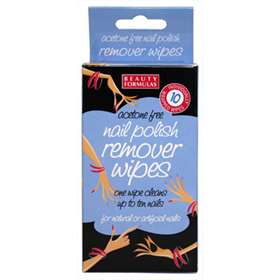 Beauty Formulas Nail Polish Remover Wipes 10