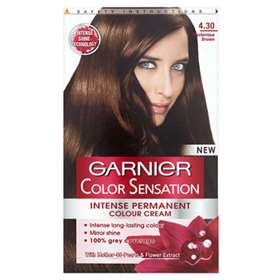 Garnier Colour Sensation Intense Permanent Colour Cream - 4.30 Mysterious Brown