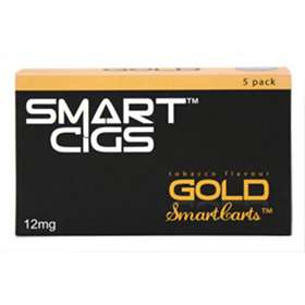 Smart Cigs Premium Refills Gold Tobacco 12mg 5