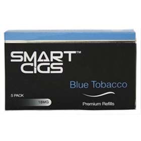 Smart Cigs Premium Refills Blue Tobacco 18MG x 5