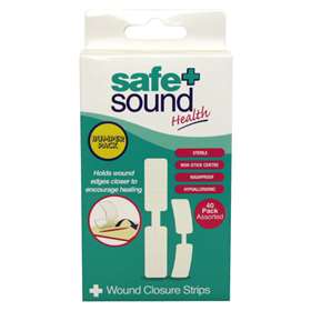 Safe + Sound Wound Closure Strips Pack 40 Assorted