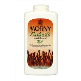 Morny Nature's Sandalwood Talc 100g