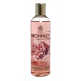 Bronnley Pink Peony and Rhubarb Shower & Bath Gel 250ml