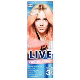Schwarzkopf Live Pastel Spray - Cotton Candy - 125ml