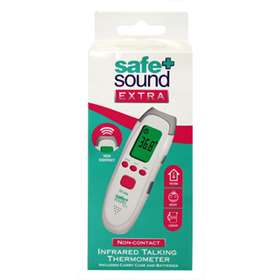 Safe + Sound Non-Contact Infrared Talking Thermometer.