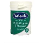 Valupak Multi Vitamin & Minerals - 25 Tablets