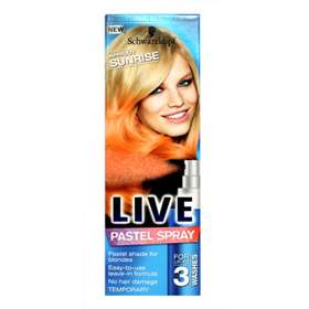 Schwarzkopf Live Pastel Spray Apricot Sunrise - 125ml