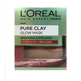 L'Oreal Pure Clay Glow Mask - 50ml