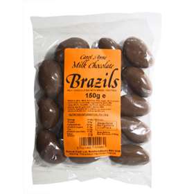 Carol Anne Milk Chocolate Brazils - 150g