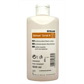 Ecolab Skinsan Scrub N Antimicrobial Wash Lotion 500ml
