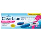 Clearblue Digital Plus Pregnancy Test (2 tests)