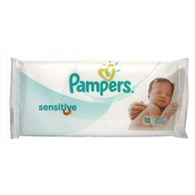 Pampers Sensitive Wipes 12