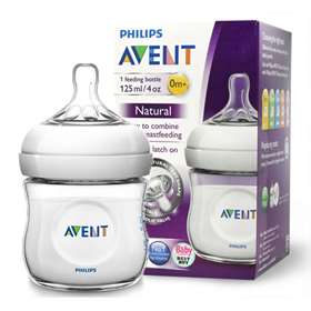 Philips Avent 0+ Natural Baby 125ml Bottle