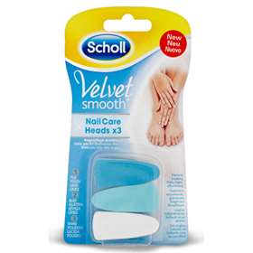 Scholl Velvet Smooth Nail Care 3x Replacement Heads