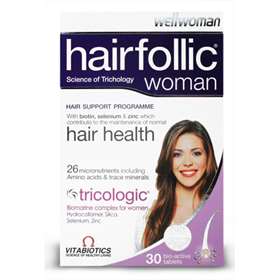 Wellwoman Hairfollic Woman 30 Tablets