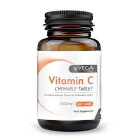 Vega Chewable Vitamin C 1000mg 60 Tablets