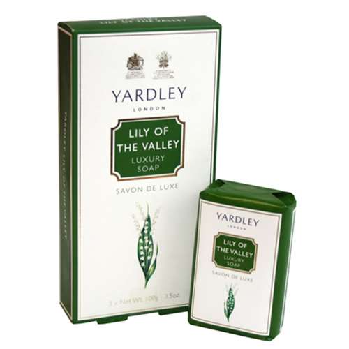 Yardley Lily of the Valley Triple Pack Soaps