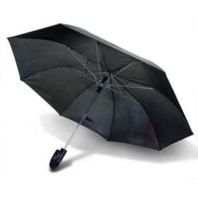 Drizzles Gents Auto-Folding Black Umbrella