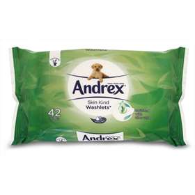 Andrex Skin Kind Washlets 42