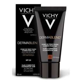 Vichy Dermablend Corrective Fluid Foundation Espresso 75 30ml