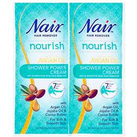 Nair Shower Power Cream Hair Remover Twin Sachet 30ml
