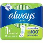 Always Ultra Normal Sanitary Towels 16