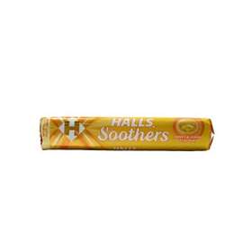 Halls Soothers Honey And Lemon Sweets 45g