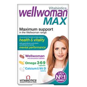 Vitabiotics Wellwoman Max 84 Tabs/Caps