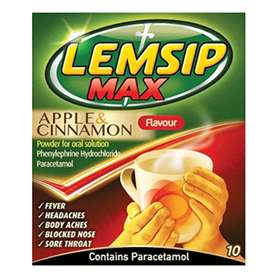 Lemsip Max Apple & Cinnamon 10 Sachets