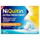 Niquitin Extra Fresh Mint Gum 4mg 200 Pieces