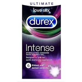 Durex Intense Ribbed and Dotted 6 Condoms