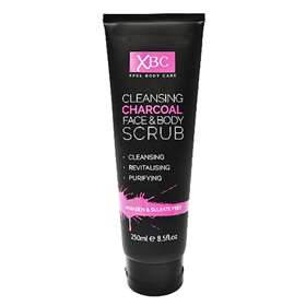 XBC Cleansing Charcoal Face & Body Scrub 250ml