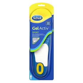Scholl Gel Activ Sport Replacement Insoles For Men Uk 7-12
