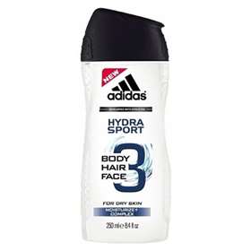 Adidas Hydra Sport 3 in 1 Shower Gel For Dry Skin 250ml