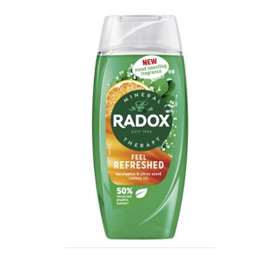 Radox Feel Refreshed Eucalyptus & Citrus Scent Shower Gel 225ml