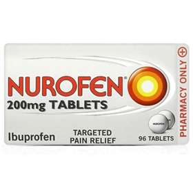 Nurofen Ibuprofen Targeted Pain Relief 96 Tablets