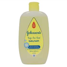 Johnson's Top-to-Toe Baby Bath 300ml