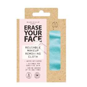 Erase your Face Reusable Makeup Removing Cloth Aqua