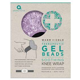 Aroma Home Therapeutic Gel Beads Soothing Knee Wrap - Lavender