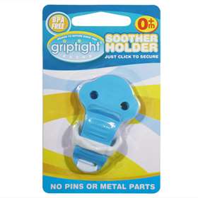 Griptight Soother Holder Blue  0+ Months