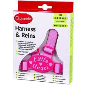 Clippasafe Fully Adjustable Walking Harness & Reins - Little Angel