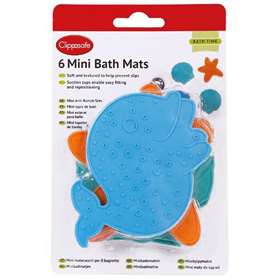 Clippasafe 6 Mini Bath Mats
